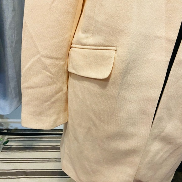 Soft Pink Long Coat - Picture 3 of 5